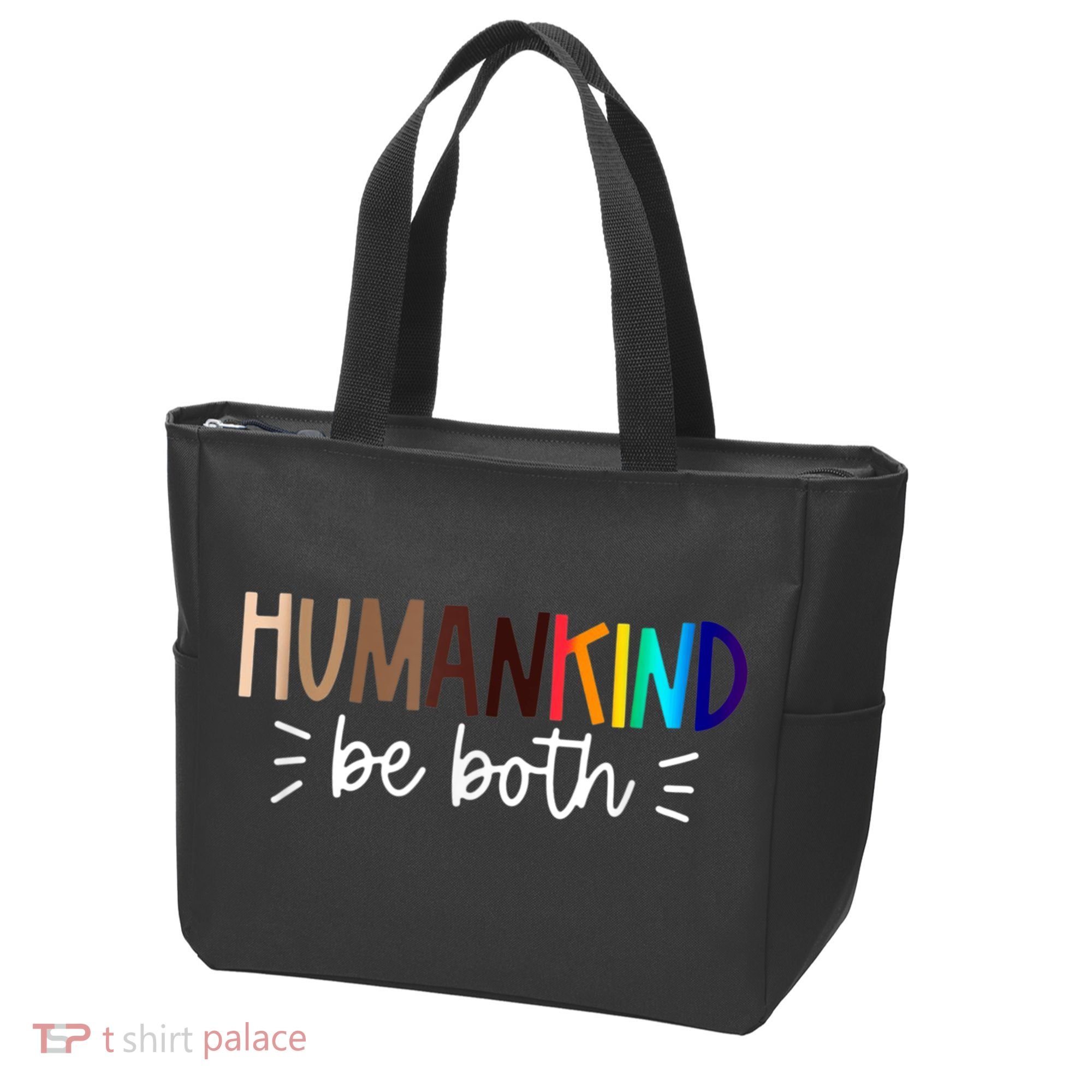 Human Kind Be Both Equality Humankind Kindness Peace Tote Bag