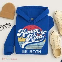 Human Kind Be Both Equality Kindness Humankind Retro Funny Gift Hoodie thumb 4