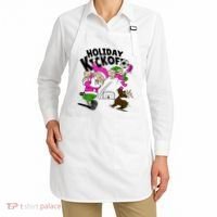 Holiday Kickoff Christmas Santa Elf Reindeer Funny Soccer Apron thumb 2