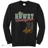 Howdy Kindergarten Cowgirl Cowboy Teacher Kindergarten Sweatshirt thumb 0