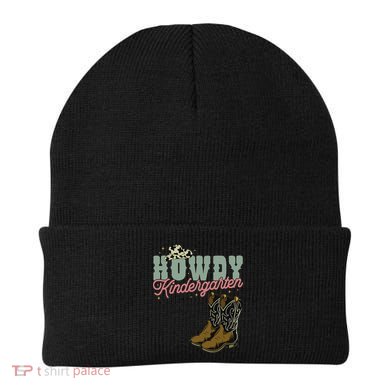Howdy Kindergarten Cowgirl Cowboy Teacher Kindergarten Beanie