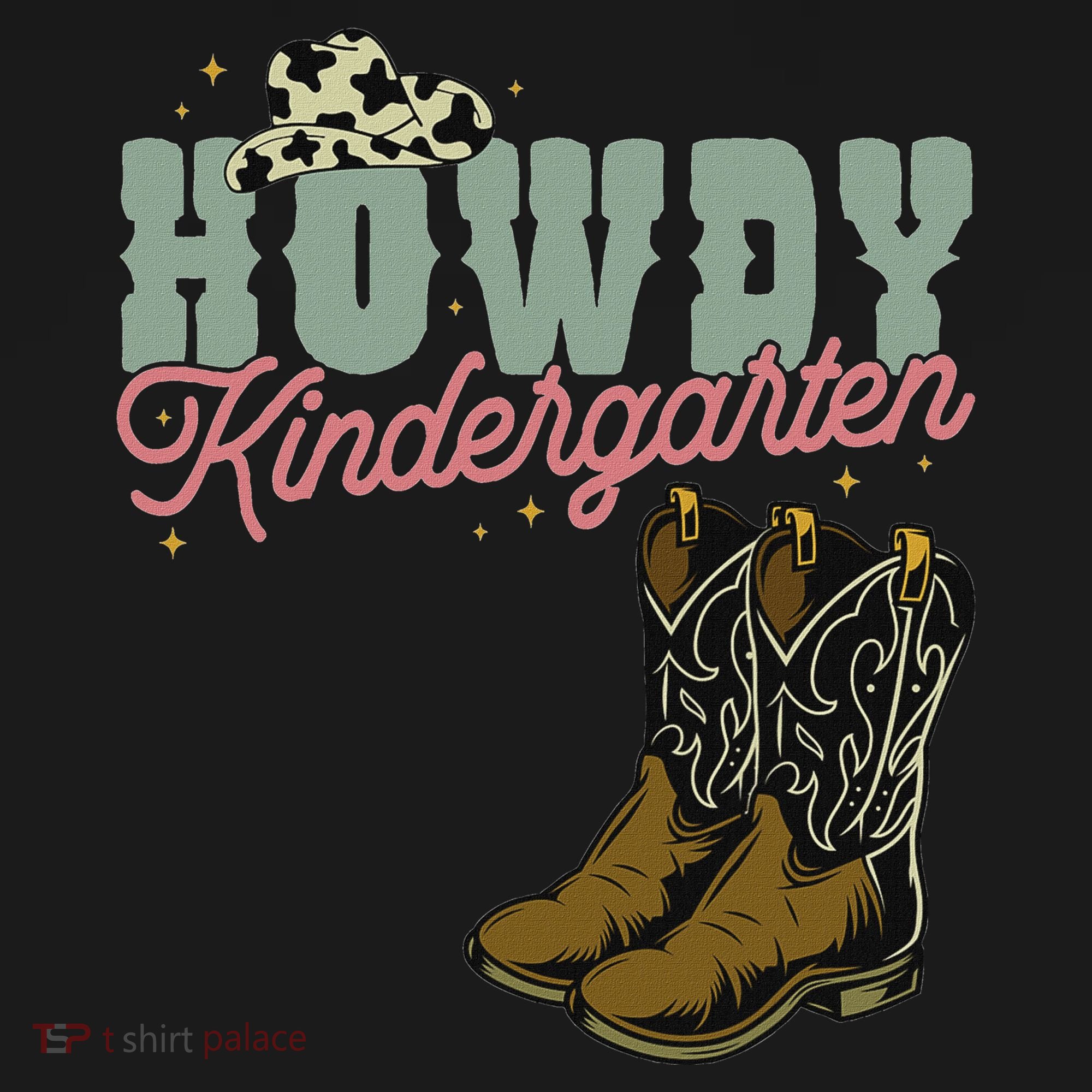 Howdy Kindergarten Cowgirl Cowboy Teacher Kindergarten Women's Tank Top