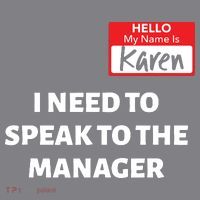 Halloween Karen Costume Women Can I Speak To The Manager T-Shirt thumb 5