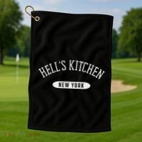 Hells Kitchen Classic Style HellS Kitchen Manhattan Golf Towel thumb 1