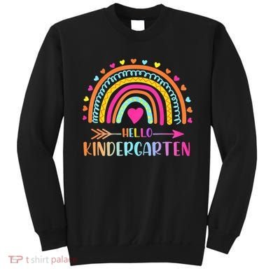 Hello Kindergarten Funny Rainbow Sweatshirt