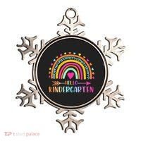 Hello Kindergarten Funny Rainbow Ornament thumb 0