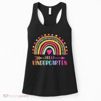 Hello Kindergarten Funny Rainbow Women's Tank Top thumb 0
