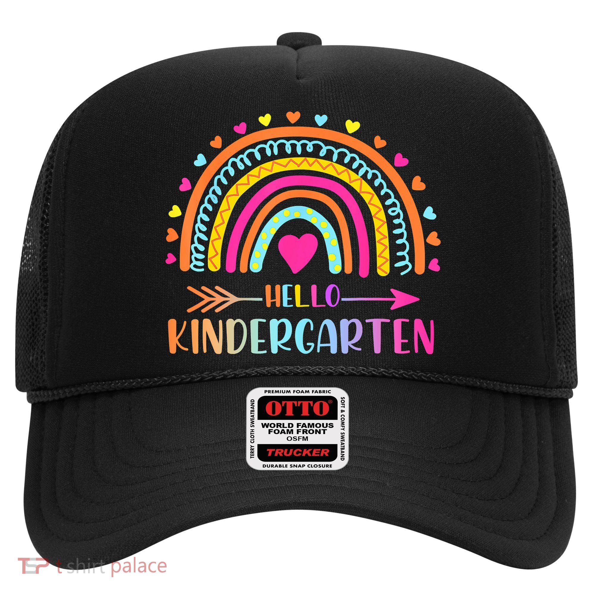 Hello Kindergarten Funny Rainbow Hat