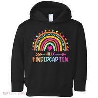 Hello Kindergarten Funny Rainbow Toddler Hoodie thumb 0