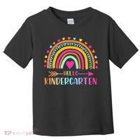 Hello Kindergarten Funny Rainbow Toddler T-Shirt thumb 0