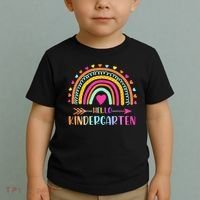 Hello Kindergarten Funny Rainbow Toddler T-Shirt thumb 2