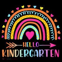 Hello Kindergarten Funny Rainbow Toddler T-Shirt thumb 4