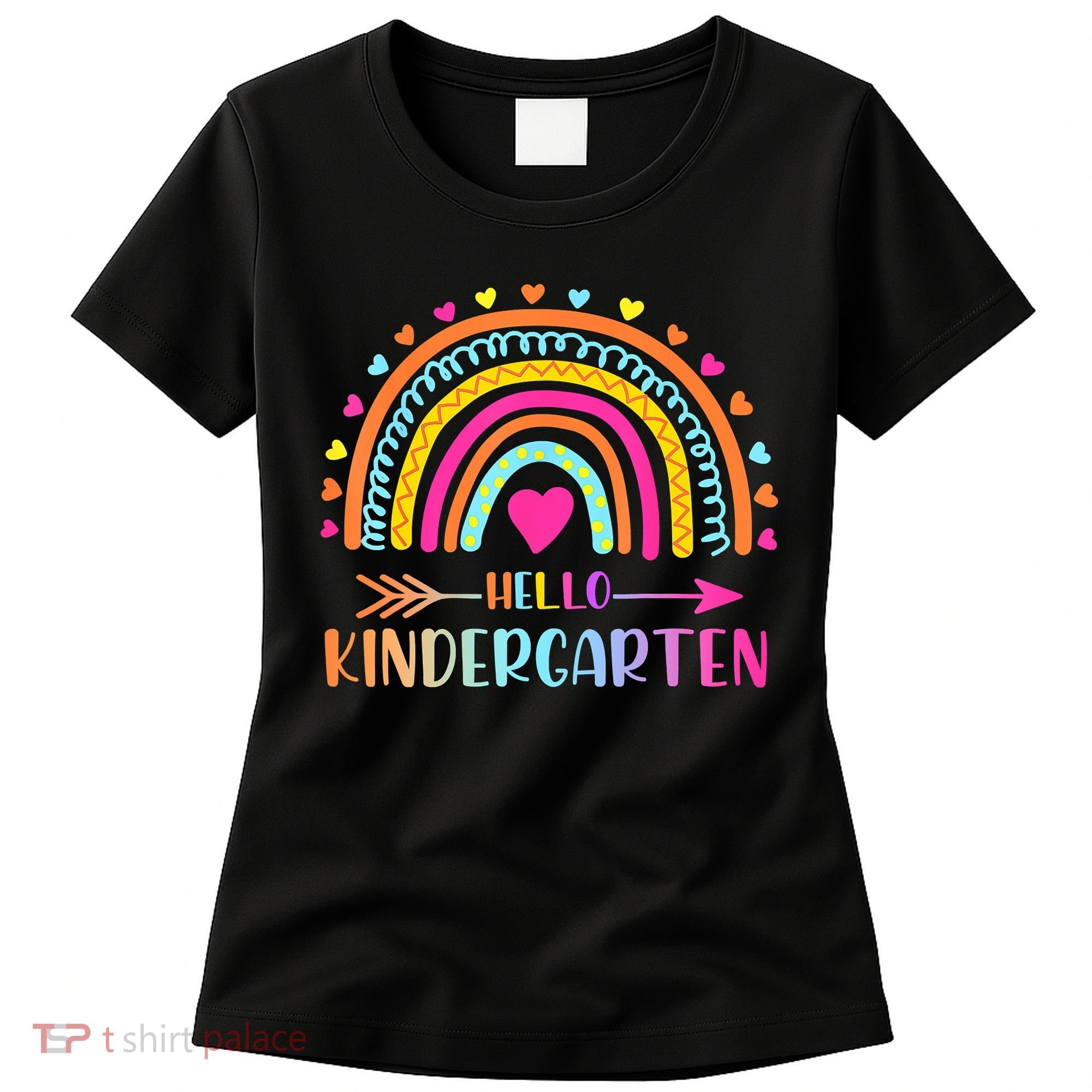 Hello Kindergarten Funny Rainbow Women's T-Shirt