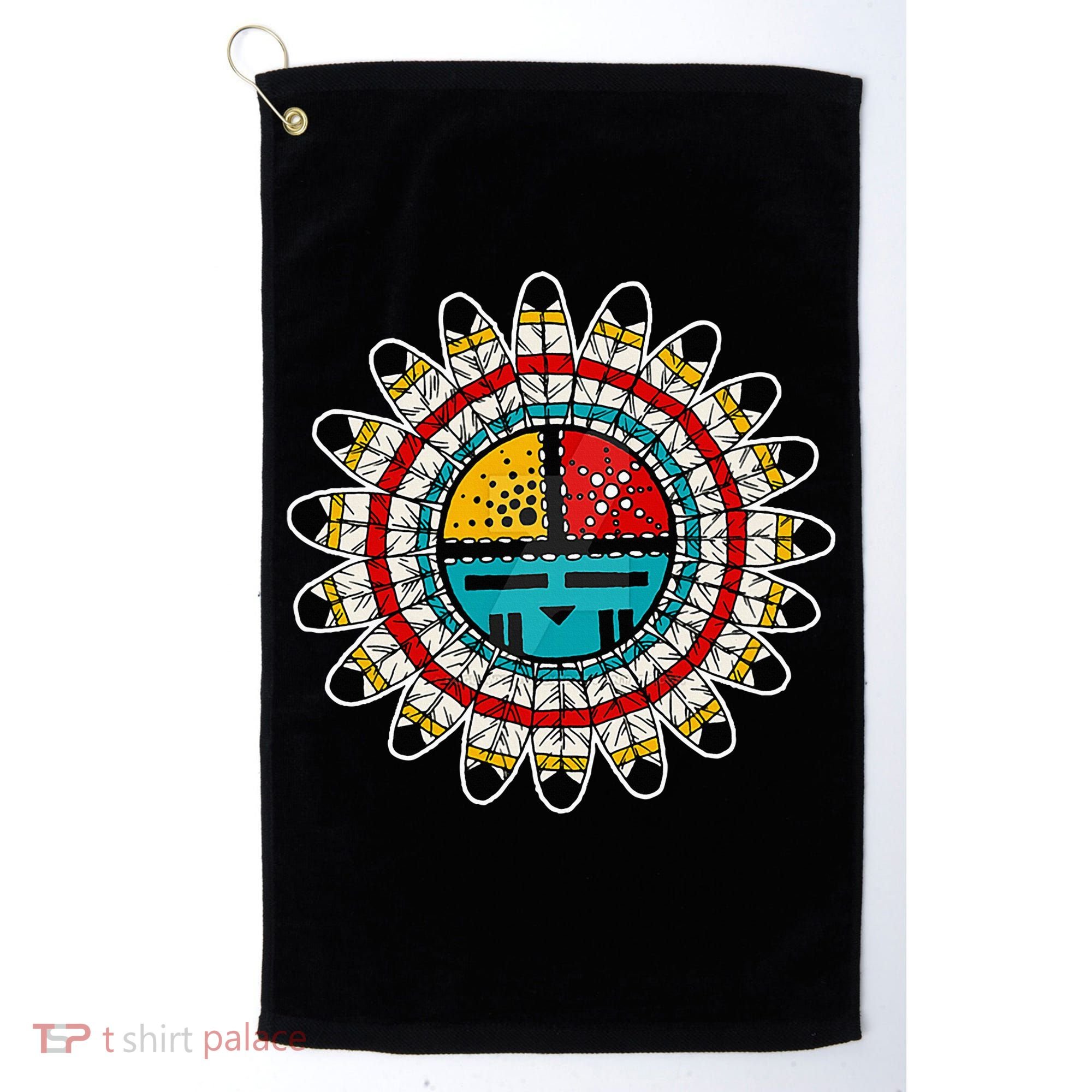 Hopi Kachina Golf Towel