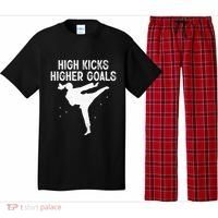High Kicks Higher Goals Taekwondo Martial Arts Tkd Gift Pajama Set thumb 0