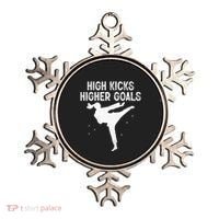 High Kicks Higher Goals Taekwondo Martial Arts Tkd Gift Ornament thumb 0