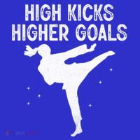 High Kicks Higher Goals Taekwondo Martial Arts Tkd Gift Women's Tank Top thumb 5