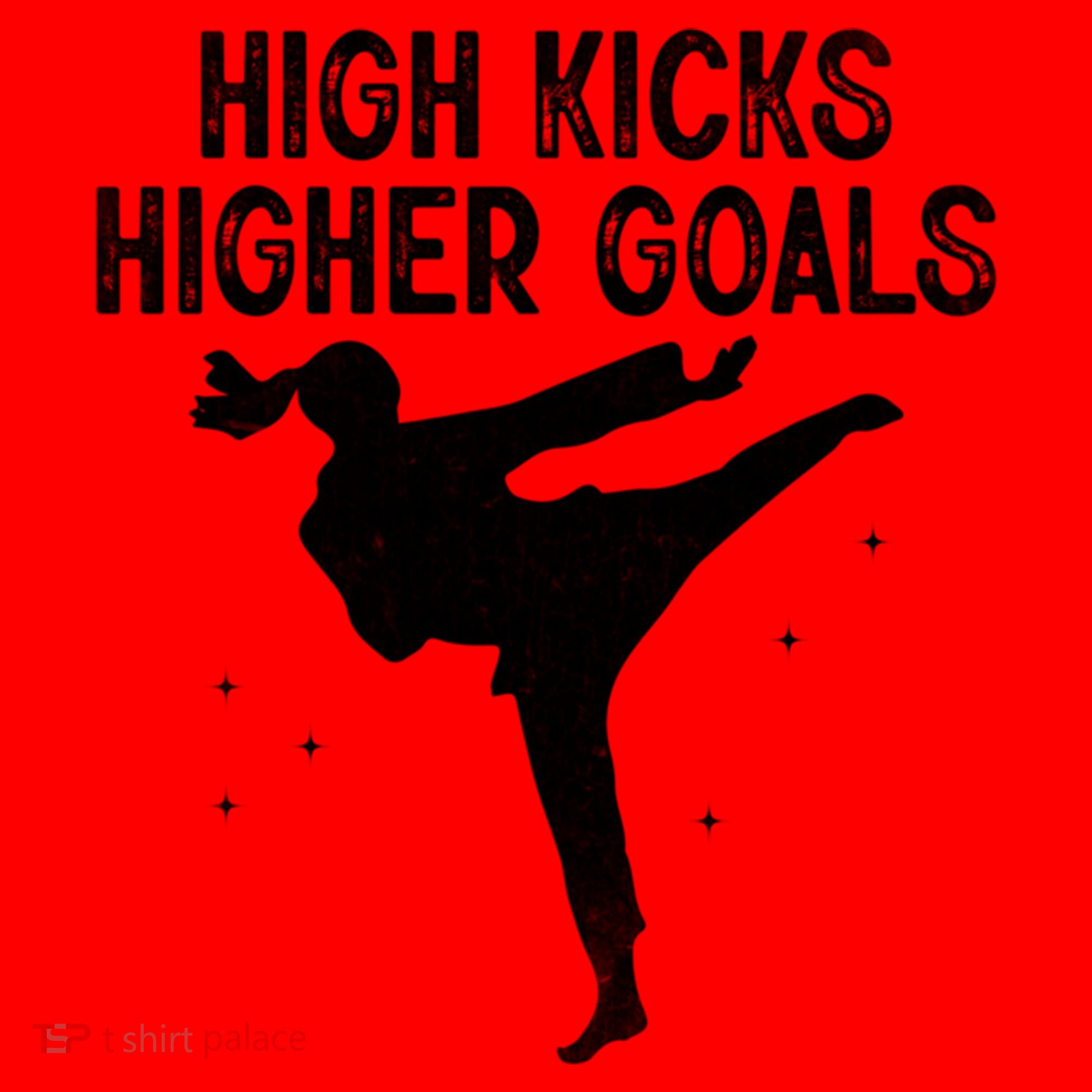 High Kicks Higher Goals Taekwondo Martial Arts Tkd Gift Santa Hat