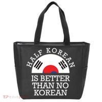 Half Korean Is Better Than No Korean Korea Flag Hanguk Tote Bag thumb 0