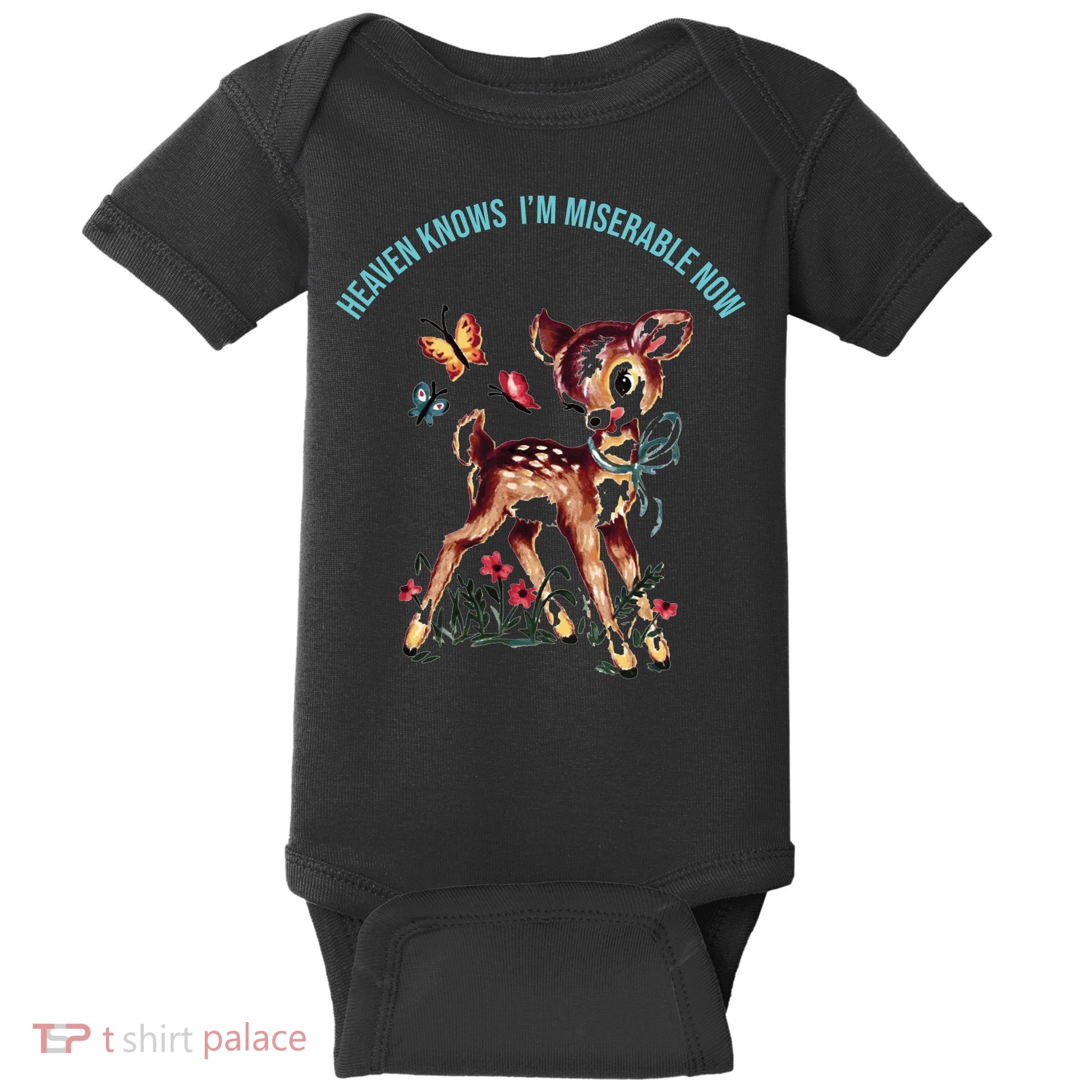 Heaven Knows I'm Miserable Now Baby Bodysuit