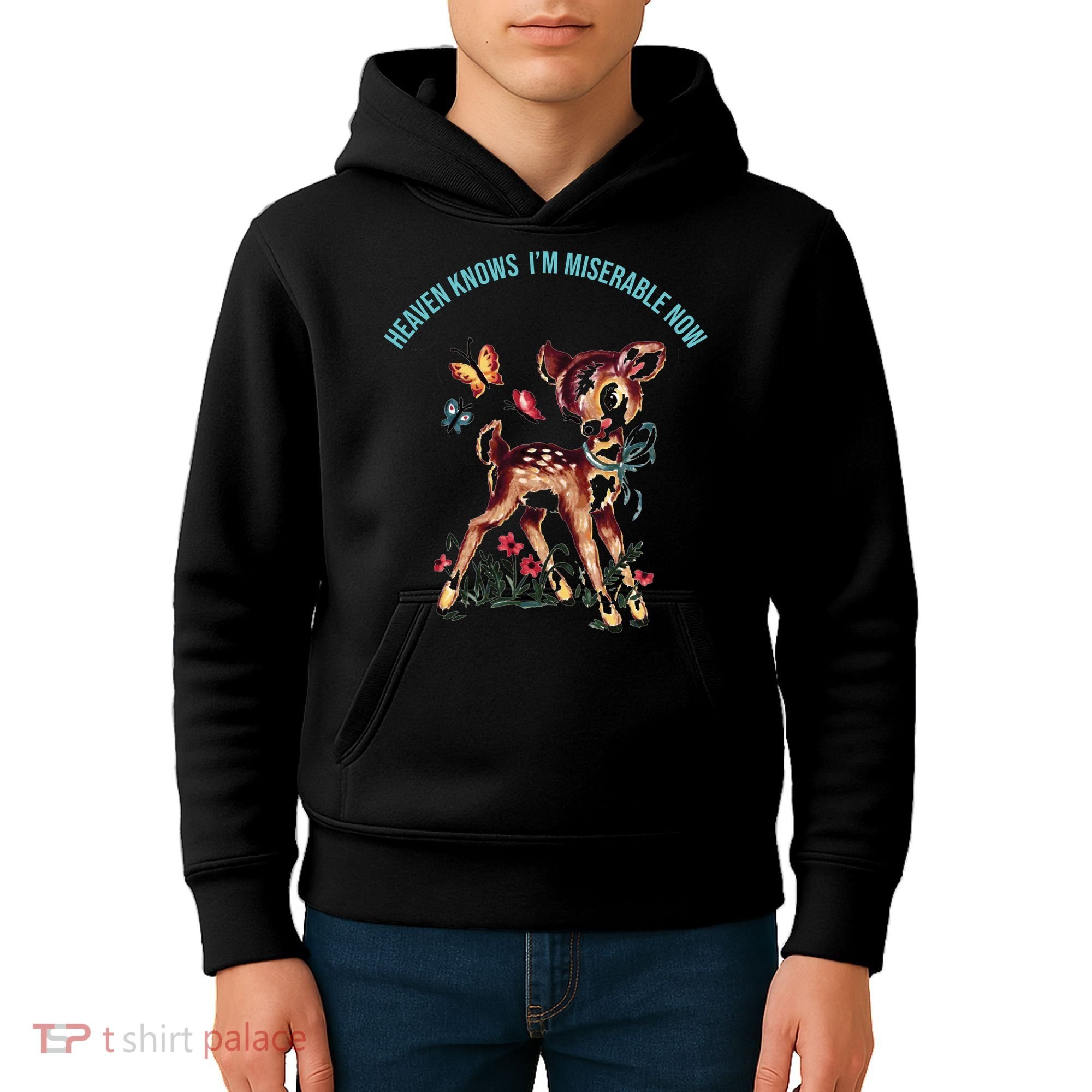 Heaven Knows I'm Miserable Now Kids Hoodie