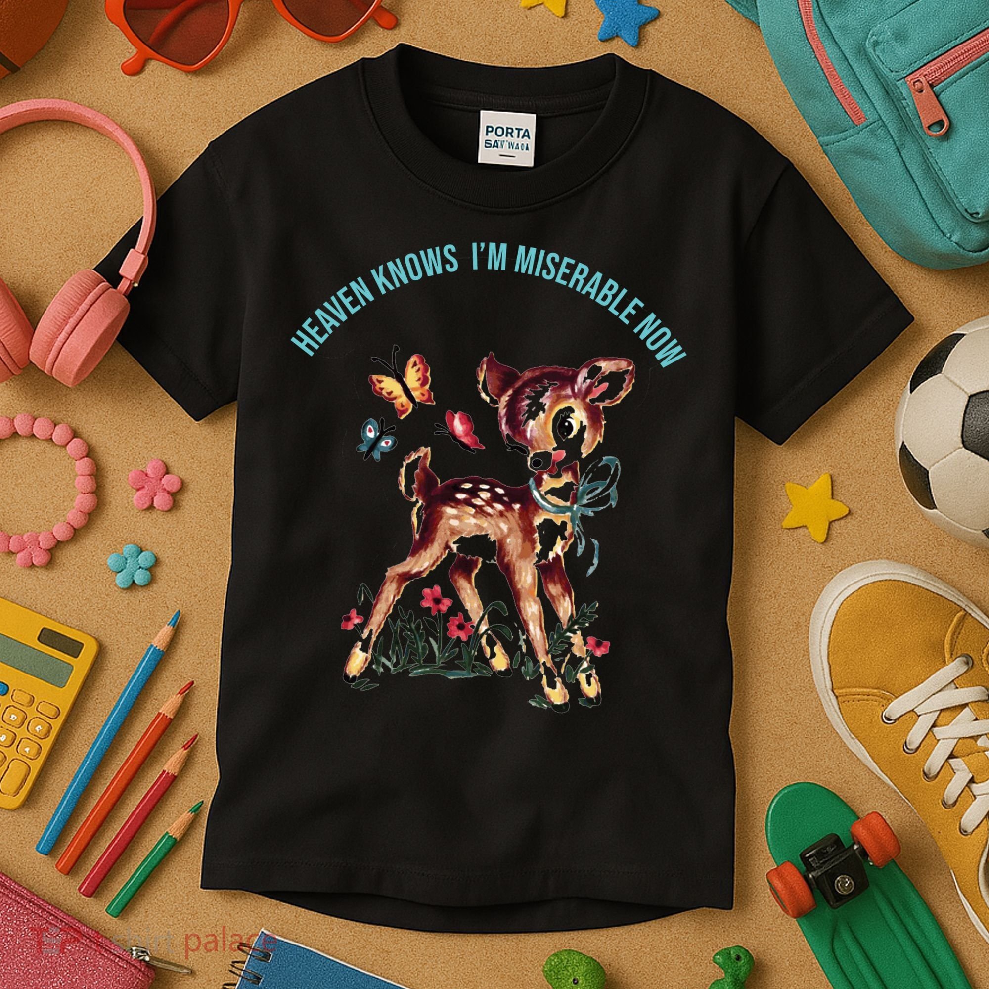 Heaven Knows I'm Miserable Now Kids T-Shirt