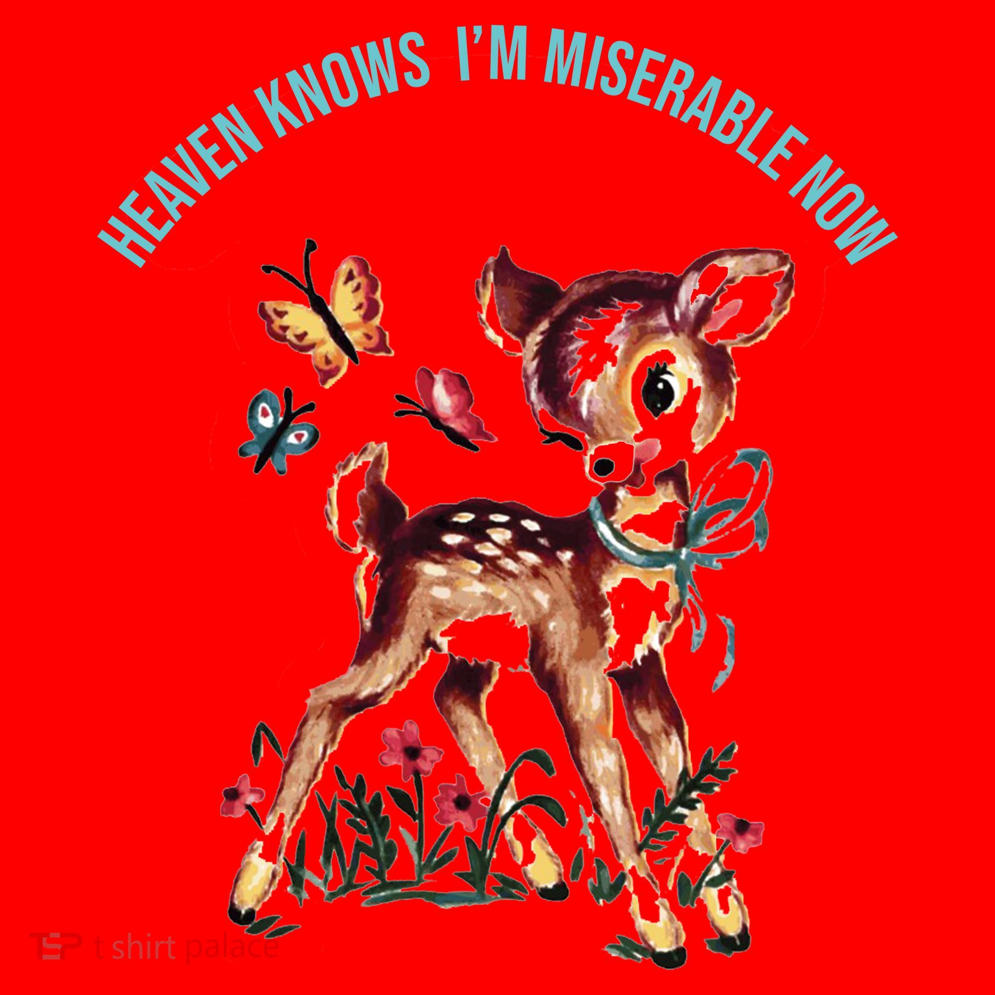 Heaven Knows I'm Miserable Now Santa Hat
