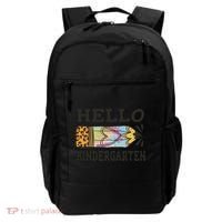 Hello Kindergarten Leopard Tie Dye Pencil Backpack thumb 0