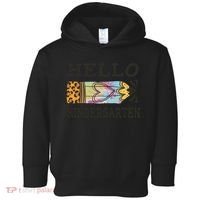 Hello Kindergarten Leopard Tie Dye Pencil Toddler Hoodie thumb 0