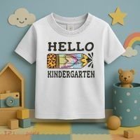 Hello Kindergarten Leopard Tie Dye Pencil Toddler T-Shirt thumb 3