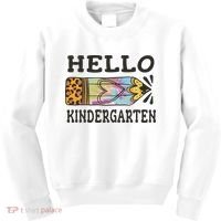 Hello Kindergarten Leopard Tie Dye Pencil Kids Sweatshirt thumb 0