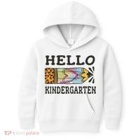 Hello Kindergarten Leopard Tie Dye Pencil Kids Hoodie thumb 0