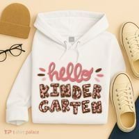 Hello Kindergarten Leopard Cute Hoodie thumb 4
