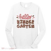 Hello Kindergarten Leopard Cute Long Sleeve Shirt thumb 0
