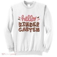 Hello Kindergarten Leopard Cute Sweatshirt thumb 0