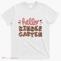 Hello Kindergarten Leopard Cute T-Shirt thumb 0
