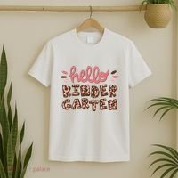 Hello Kindergarten Leopard Cute T-Shirt thumb 2