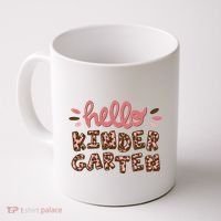 Hello Kindergarten Leopard Cute Coffee Mug thumb 0