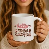 Hello Kindergarten Leopard Cute Coffee Mug thumb 3