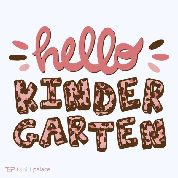 Hello Kindergarten Leopard Cute Tumbler