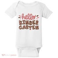 Hello Kindergarten Leopard Cute Baby Bodysuit thumb 0