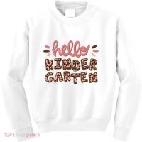 Hello Kindergarten Leopard Cute Kids Sweatshirt thumb 0