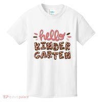Hello Kindergarten Leopard Cute Kids T-Shirt thumb 0