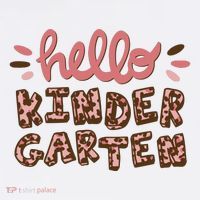 Hello Kindergarten Leopard Cute Kids T-Shirt thumb 4