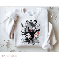 Halloween Kids Movie Famous Killers Tree House Horror Character Sweatshirt thumb 2
