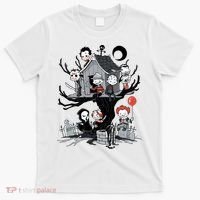 Halloween Kids Movie Famous Killers Tree House Horror Character T-Shirt thumb 0