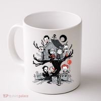 Halloween Kids Movie Famous Killers Tree House Horror Character Coffee Mug thumb 0