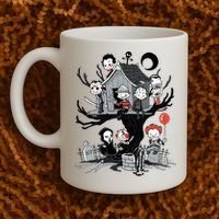 Halloween Kids Movie Famous Killers Tree House Horror Character Coffee Mug thumb 2