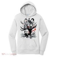 Halloween Kids Movie Famous Killers Tree House Horror Character Women's Hoodie thumb 0