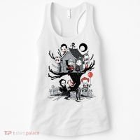 Halloween Kids Movie Famous Killers Tree House Horror Character Women's Tank Top thumb 0